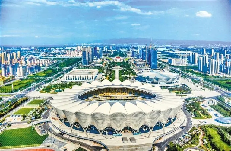 集体亮相!助力全运会,这些西安新地标都是江河参建